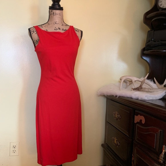 Red BodyCon Dress - Picture 1 of 2